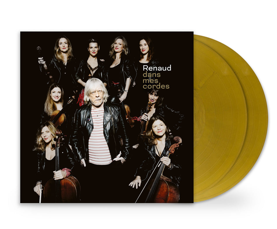 DANS MES CORDES DOUBLE VINYLE COULEUR (50 ANS DE CARRIERE) - Front Cover