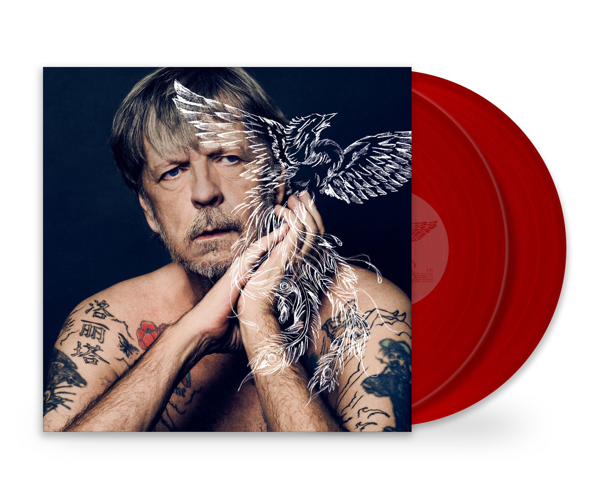 RENAUD (PHÉNIX) DOUBLE VINYLE COULEUR (50 ANS DE CARRIERE) - Front Cover