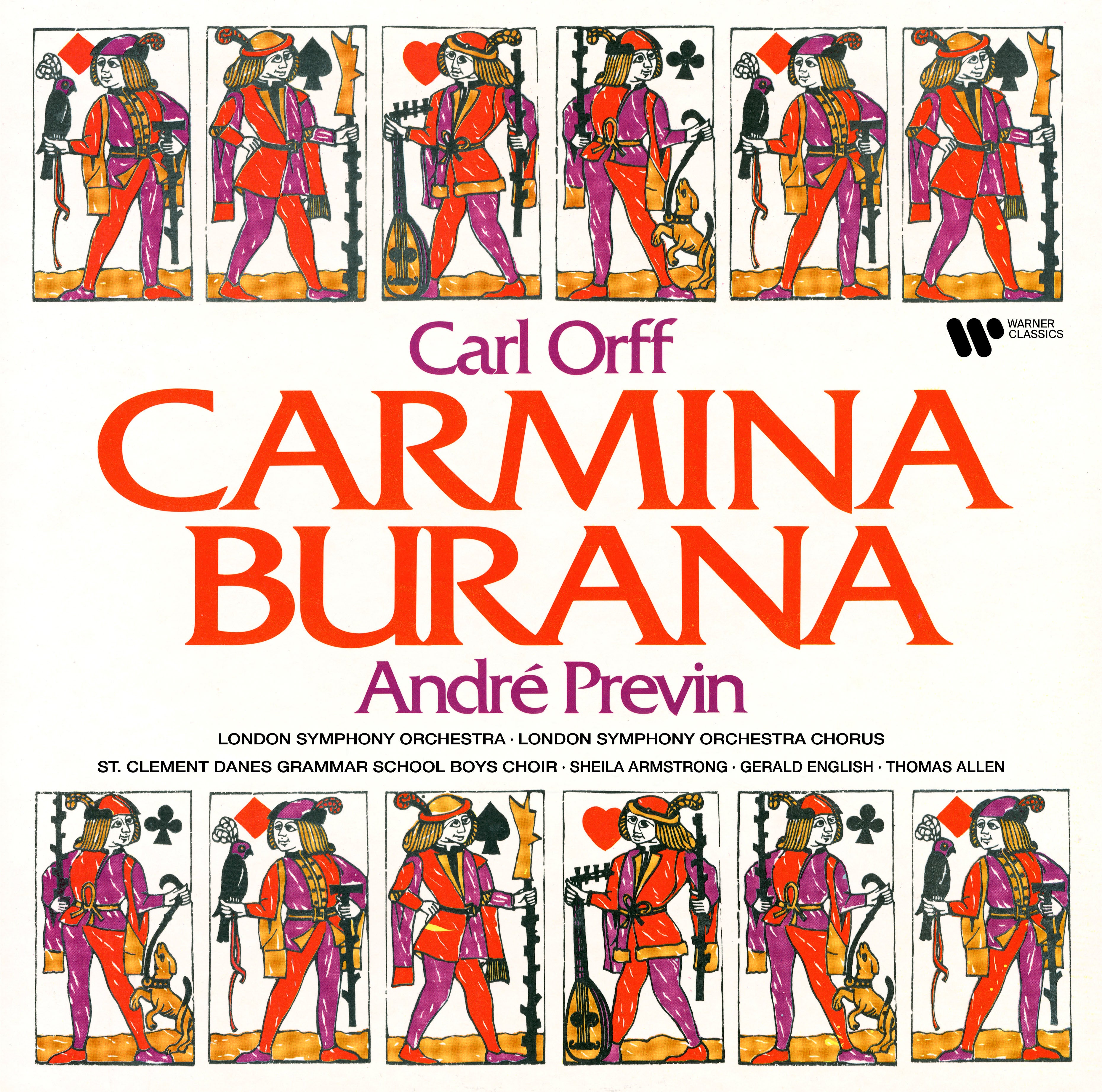 CARL ORFF : CARMINA BURANA (VINYLE) - Front Cover
