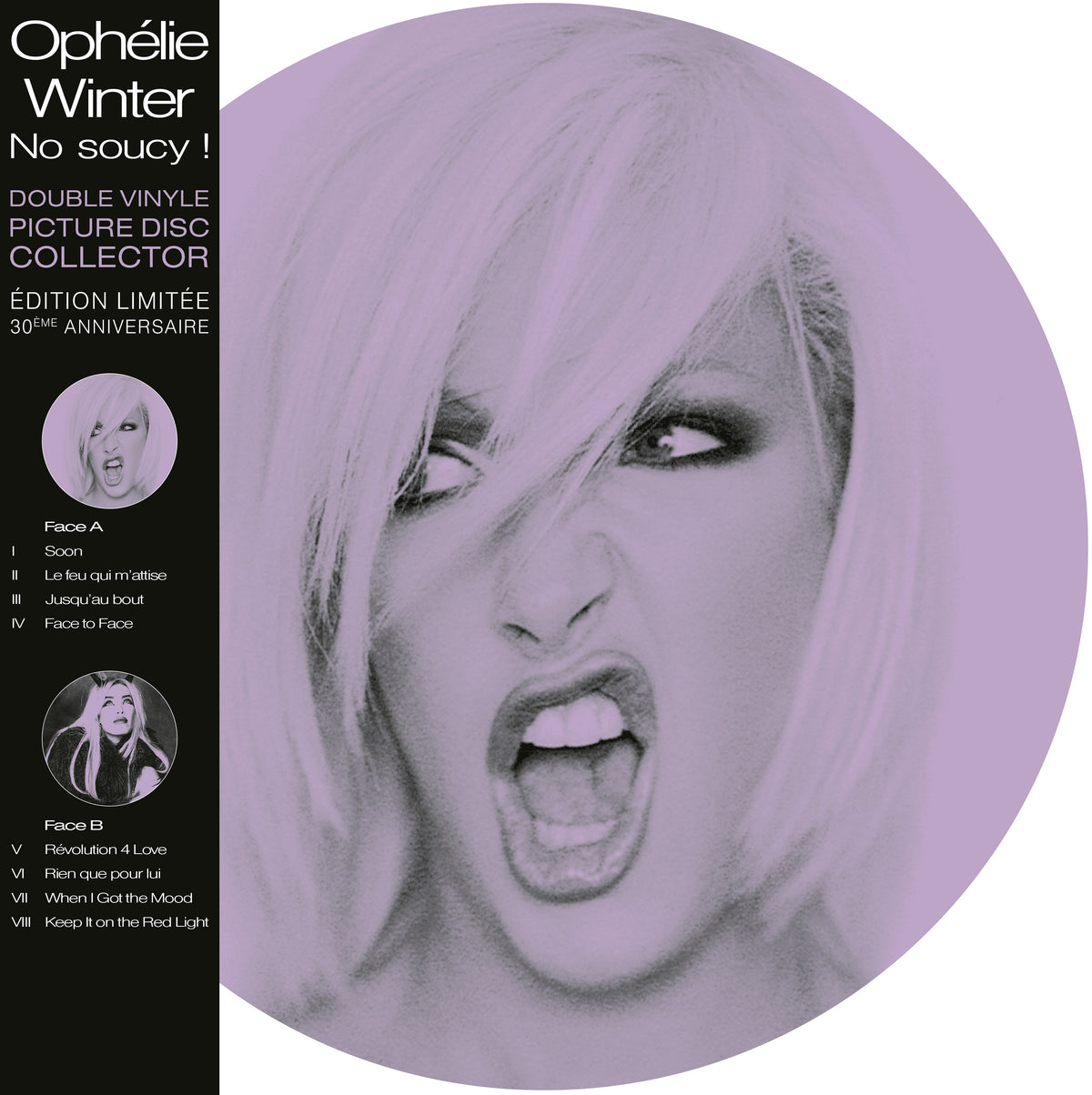 NO SOUCY ! (DOUBLE VINYLE PICTURE DISC) - Back Cover