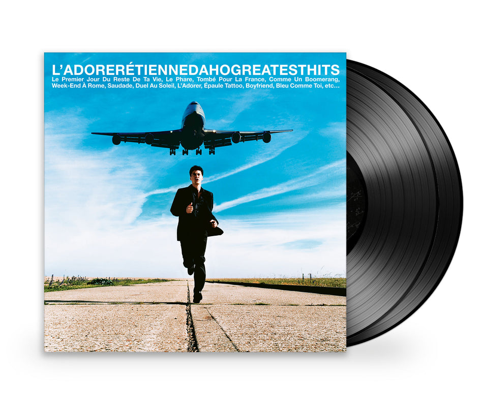L'ADORER/ ETIENNE DAHO GREATEST HITS DOUBLE VINYLE - Front Cover