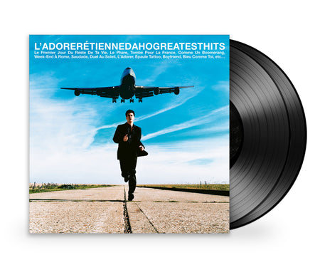 L'ADORER/ ETIENNE DAHO GREATEST HITS DOUBLE VINYLE - Front Cover