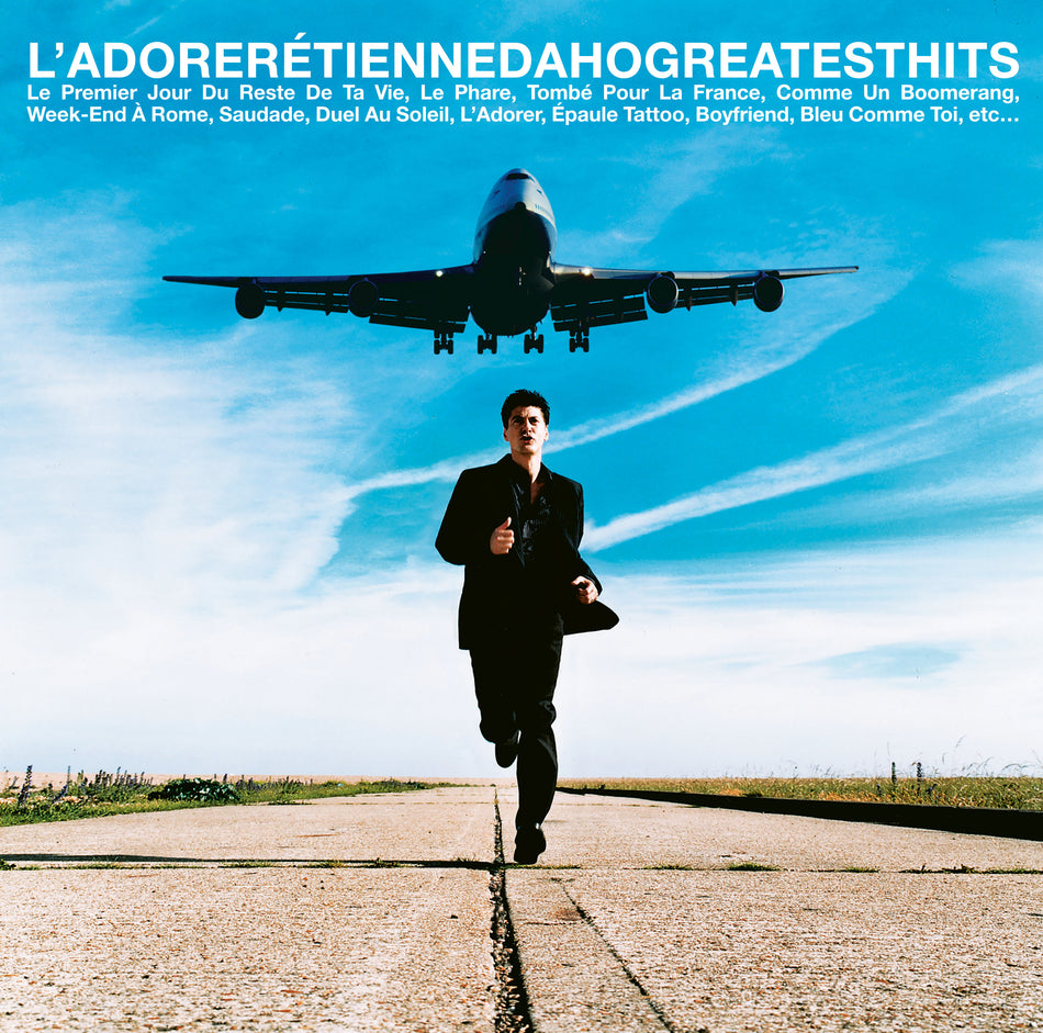 L'ADORER/ ETIENNE DAHO GREATEST HITS DOUBLE VINYLE - Back Cover