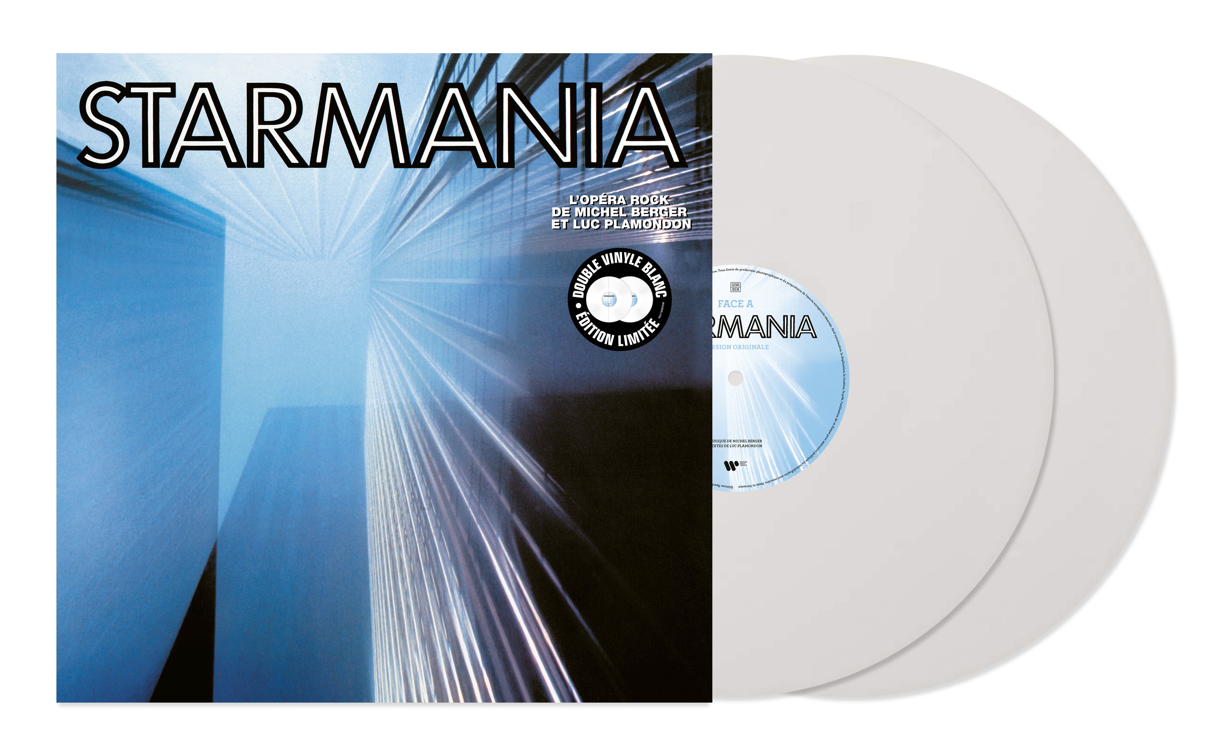 STARMANIA 78 (DOUBLE VINYLE BLANC LIMITÉ) - Front Cover