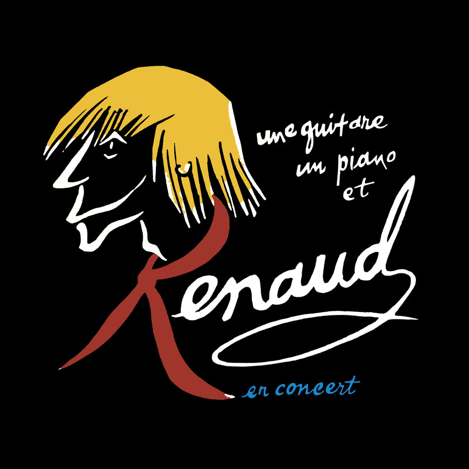 UNE GUITARE, UN PIANO ET RENAUD (LIVE RADIO FRANCE) [VINYLE DELUXE] - Back Cover