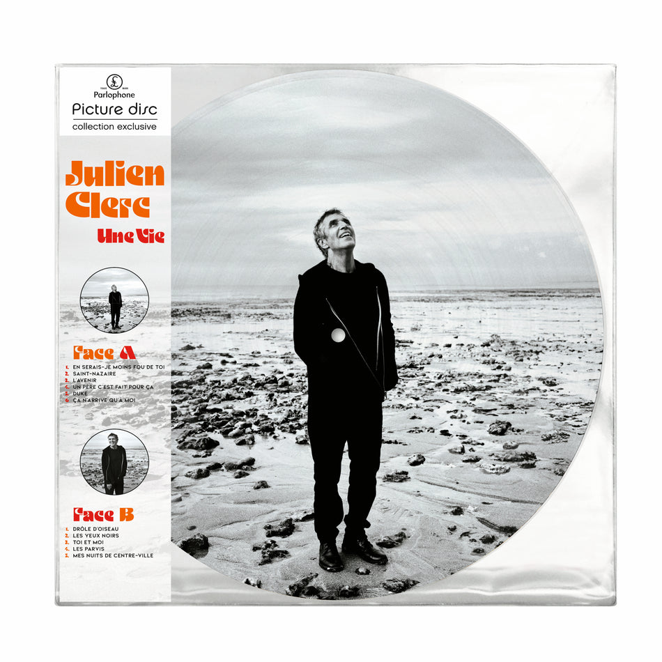 UNE VIE (PICTURE DISC EDITION LIMITÉE) - Back Cover