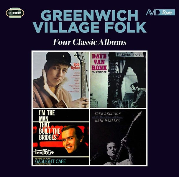 Greenwich Village Folk : Four Classic Albums - Front Cover