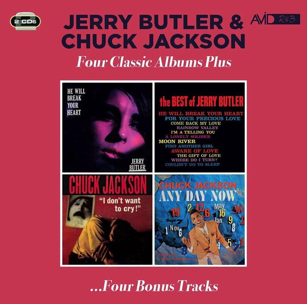 Four Classic Albums Plus / Jerry Butler & Chuck Jackson - Front Cover