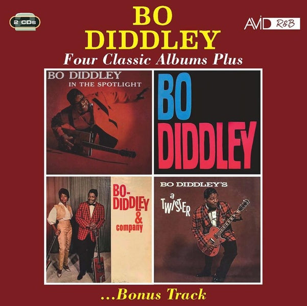 Four Classic Albums Plus : Bo Diddley - Front Cover