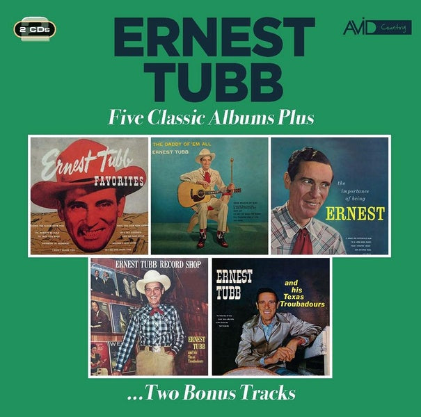 Five Classic Albums Plus - Ernest Tubb - Front Cover