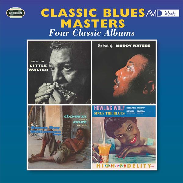 Five Classic Albums Classic Blues Masters - Front Cover