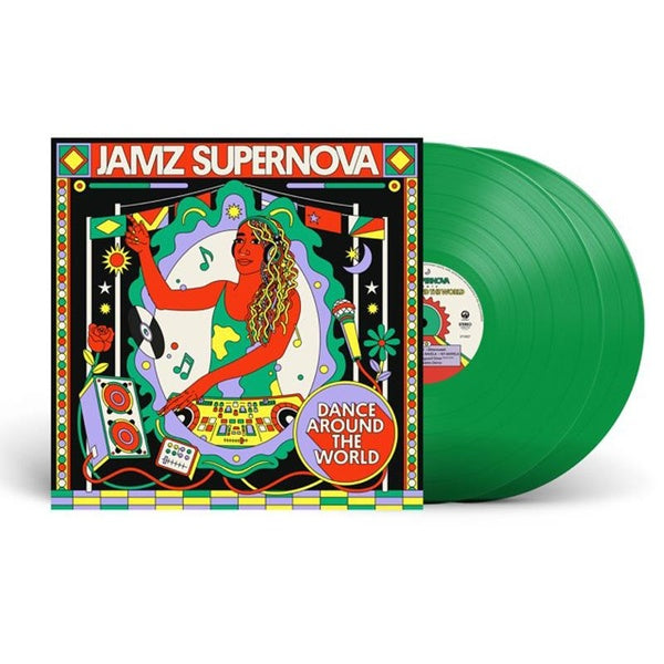 Jamz Supernova Presents : Dance Around The World - édition colorée - Vinyle - Front Cover