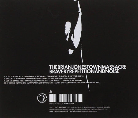 Bravery Repetition And Noise - Front Cover
