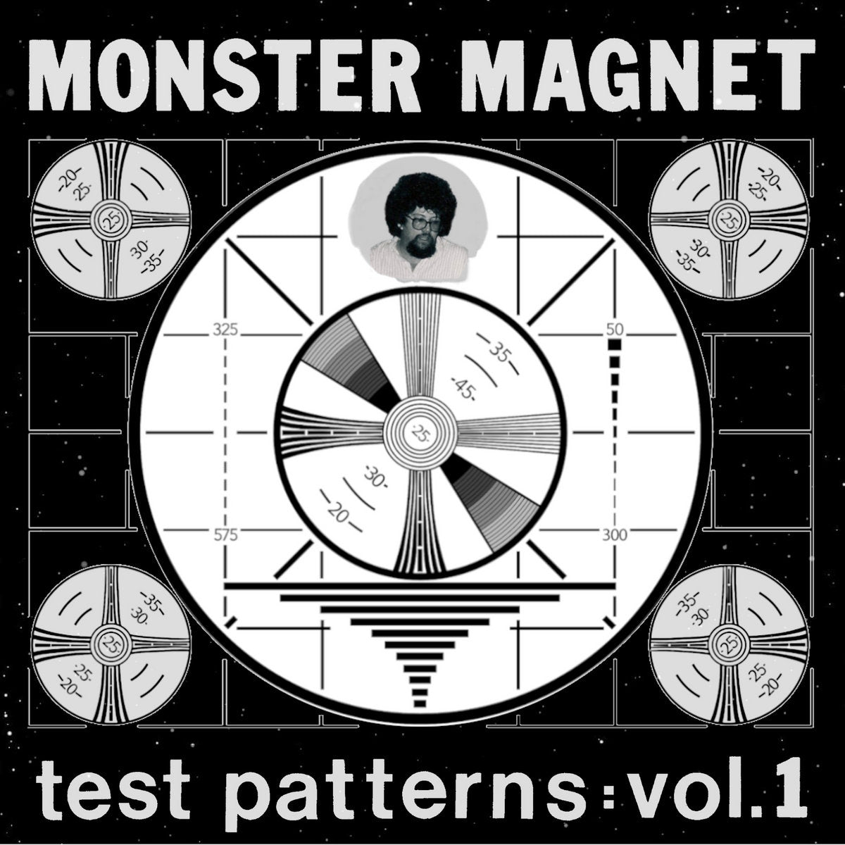 Test Patterns Vol. 1/Black Vinyl With Acid Blotter Insert - Front Cover
