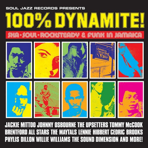 100% Dynamite! Ska, Soul, Rocksteady and Funk in Jamaica - Front Cover