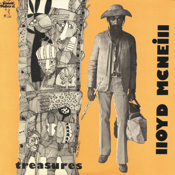 Soul Jazz Records presents Lloyd McNeill: Treasures - Front Cover