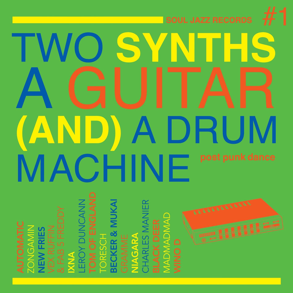 Two Synths A Guitar (And) A Drum Machine - Post Punk Dance Vol.1 - Front Cover