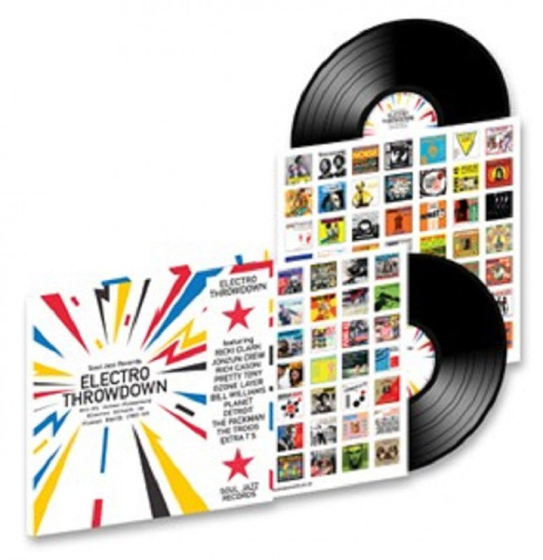 Electro Throwdown – Sci-Fi Inter-Planetary Electro Attack on Planet Earth 1982-89 - Front Cover