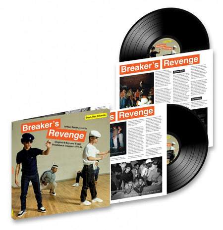 Arthur Baker presents Breaker's Revenge - Original B-Boy and B-Girl Breakdance Classics 1970-84 - Front Cover