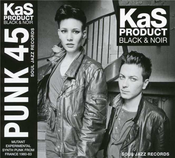 Black & noir - mutant synth-punk from France 1980-83 - Front Cover