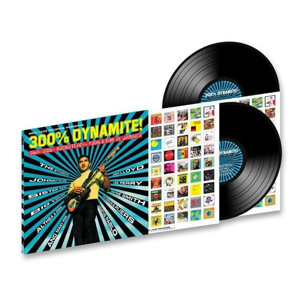 300% DYNAMITE! Ska, Soul, Rocksteady, Funk and Dub in Jamaica - Front Cover