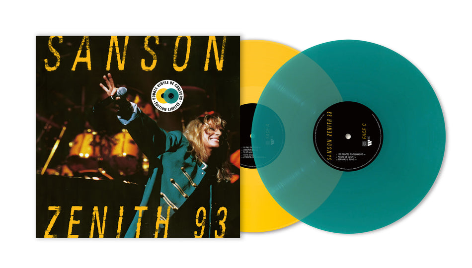 ZENITH 1993 (DOUBLE VINYLE COULEUR) - Front Cover
