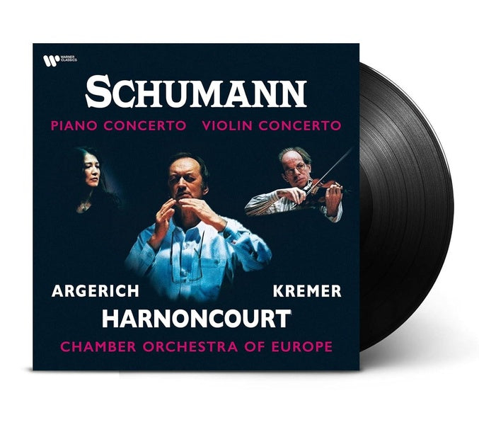 SCHUMANN: PIANO CONCERTO & VIOLIN CONCERTO (2LPS) - Front Cover