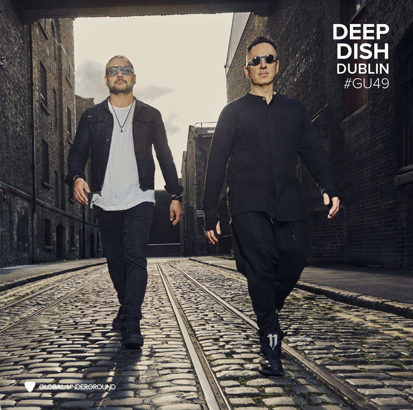 GLOBAL UNDERGROUND #49: DEEP DISH - DUBLIN (GREEN, WHITE, ORANGE VINYL) - Front Cover
