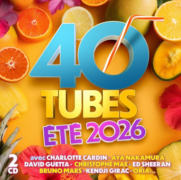 40 Tubes été 2026 - Front Cover