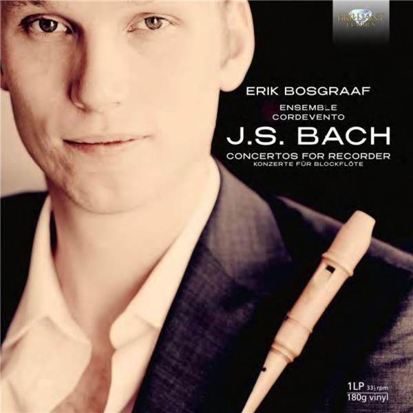 J.S. Bach: Concertos for Recorder (LP) - Front Cover