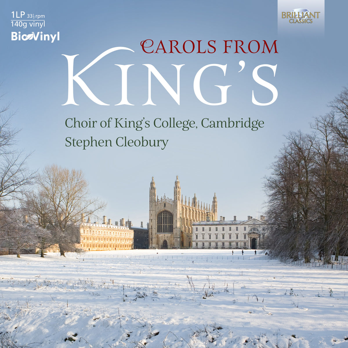 Carols from King's (BioVinyl) - Front Cover