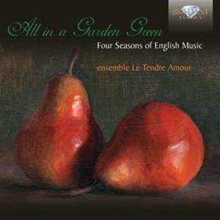 Four Seasons of English music - Front Cover