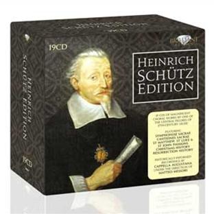 Heinrich Schütz edition - Coffret 19 CD - Front Cover