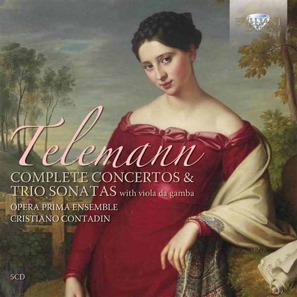 Intégrale des concertos et sonates en trio avec viole de gambe - Front Cover
