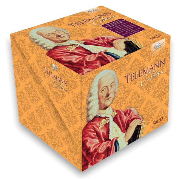 Telemann édition - Box set 50 CD - Front Cover