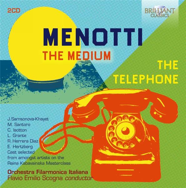 The Medium The Telephone - Front Cover