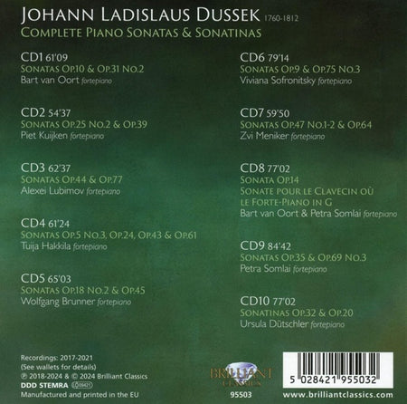 Sonates et sonatines pour piano Intégrale - Front Cover