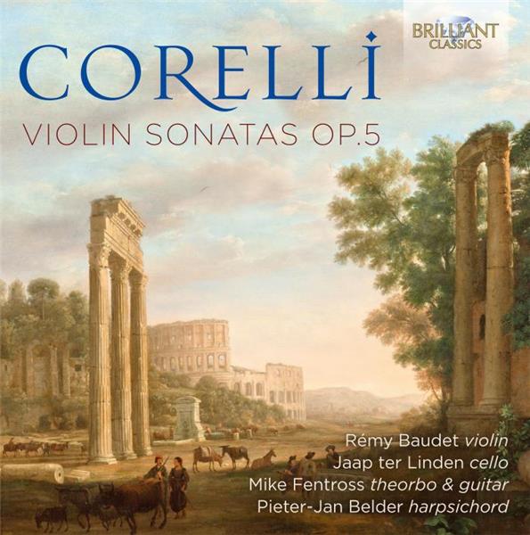 Sonates pour violon Opus 5 - Front Cover