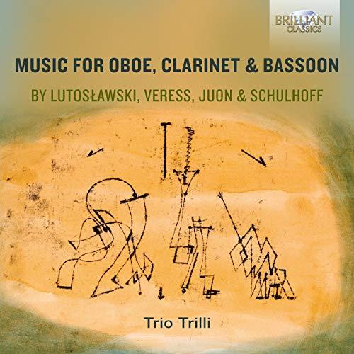 Musique pour hautbois clarinette et basson - Front Cover