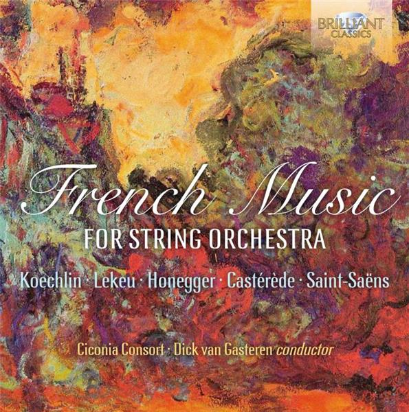 French Music For String Orchestra - Front Cover