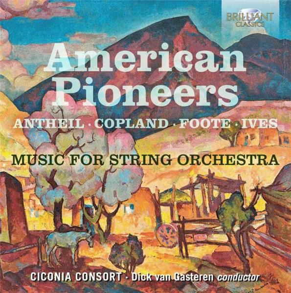 Musique américaine pour orchestre à cordes - Front Cover