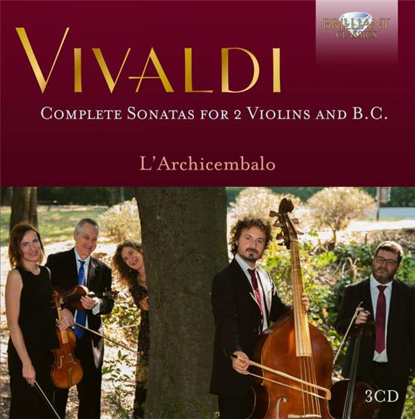 Intégrale des sonates pour 2 violons et basse continue - Front Cover