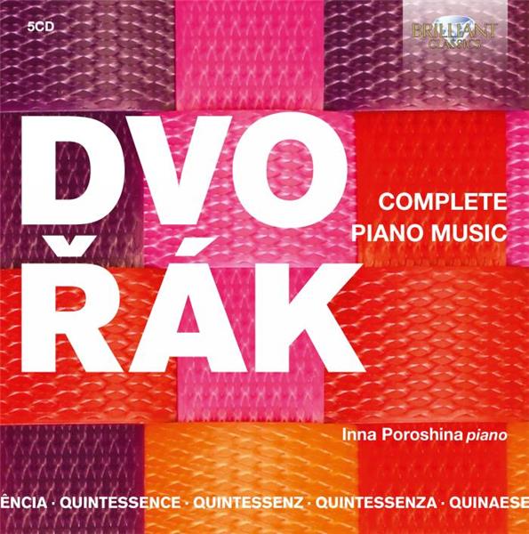 Dvorák : Intégrale de l'œuvre pour piano - Front Cover