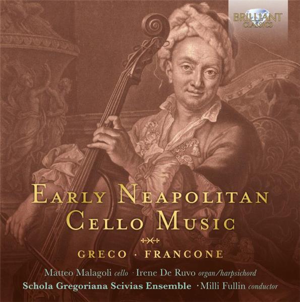 Musique napolitaine baroque pour violoncelle - Front Cover