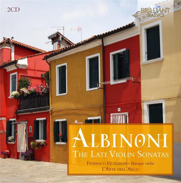Albinoni : The Late Violin Sonatas - Front Cover