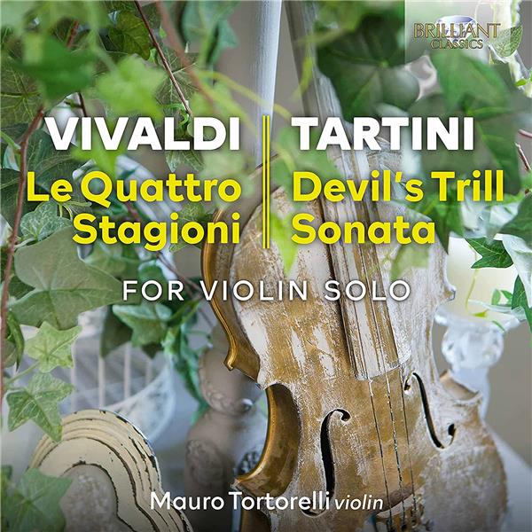 Vivaldi, Tartini : Arrangements pour violon seul - Tortorelli - Front Cover