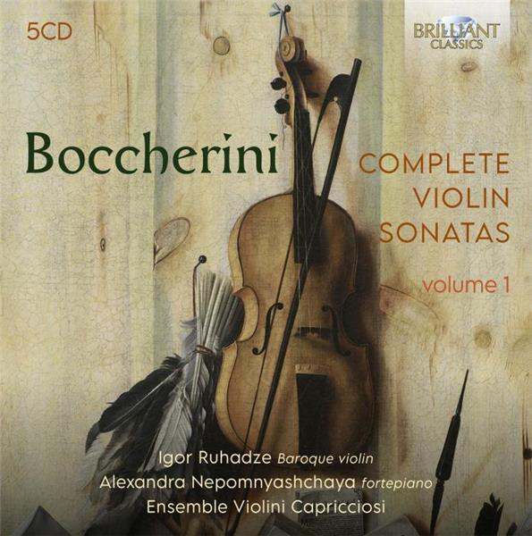 Intégrale des sonates pour violon, Volume 1 - Front Cover