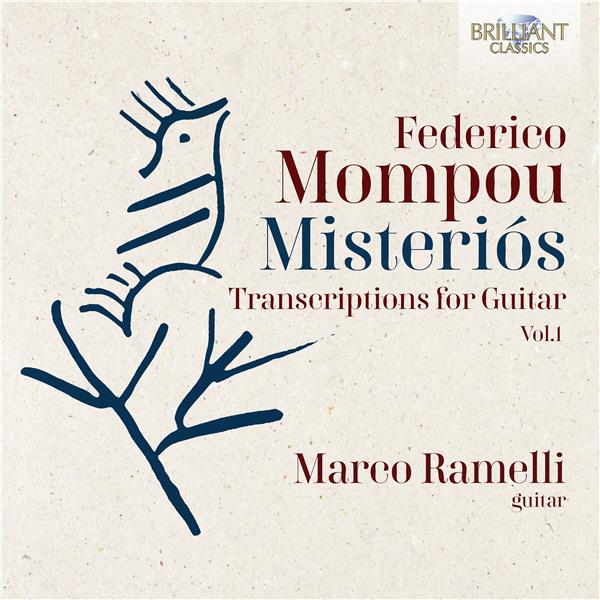Misterios transcriptions pour guitare Volume 1 - Front Cover