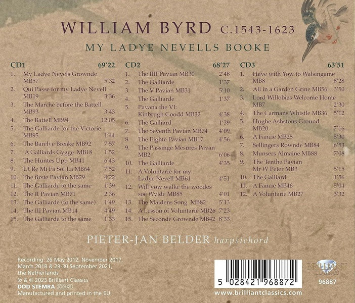 My Ladye Nevells Booke - Front Cover