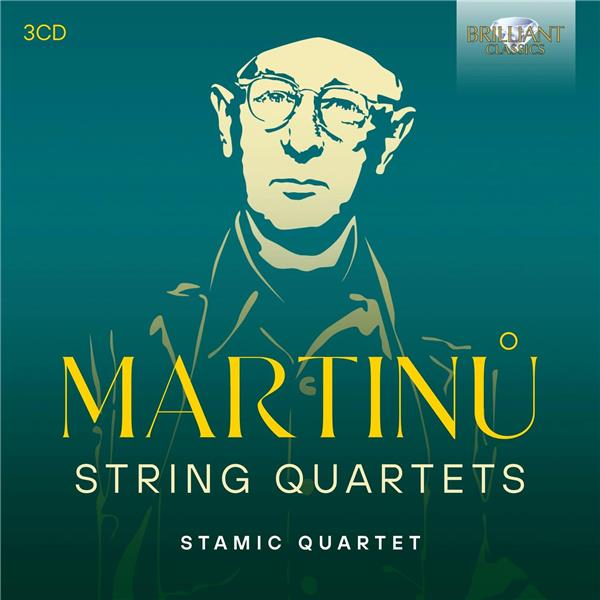 Martinu: String Quartets - Front Cover
